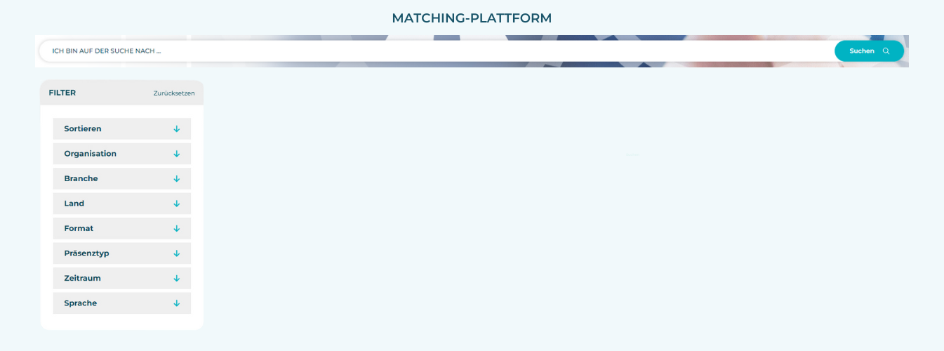 Screenshot Matching Plattform 2