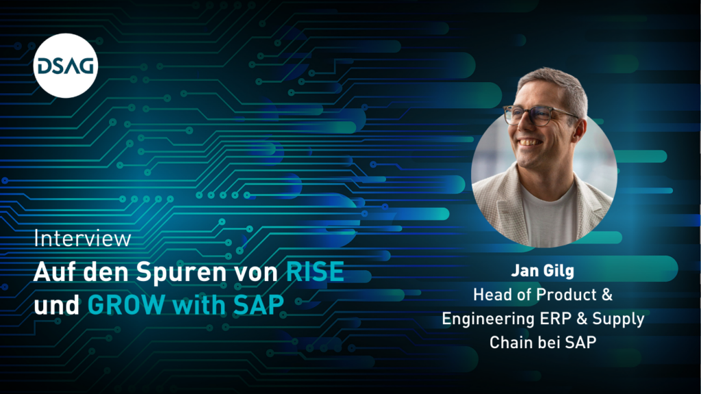 Interview mit Jan Gilg zu RISE with SAP und GEOW with SAP